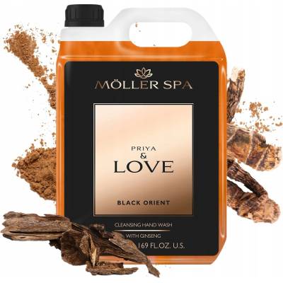 Möller Spa Priya & Love tekuté mýdlo s ženšenem 5 l
