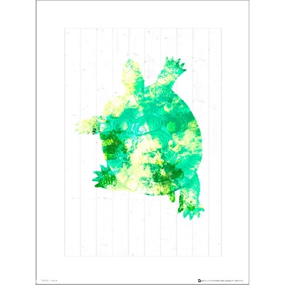 Reprodukcia Seaside Turtle Green