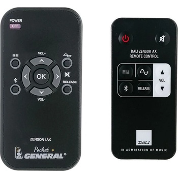 GENERAL Dali zensor 1ax - дистанционно управление дубликат (zensor 1ax)