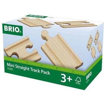 BRIO Дървени релси мини (33393)