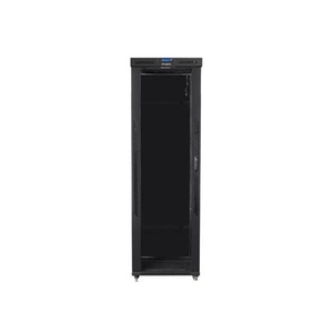 Lanberg стелажен шкаф 19"" свободно стоящ 47U/800x1000 (плосък пакет) с (ff01-8047-12bl)