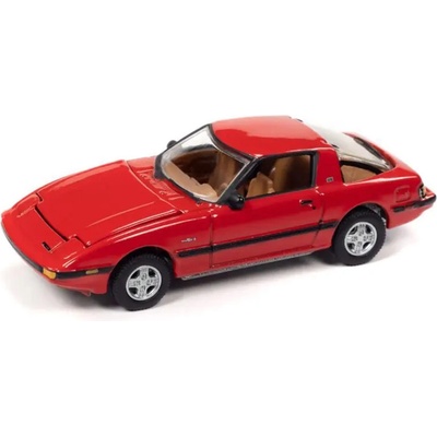 Johnny Lightning Mazda RX-7 1982 červená 1:64