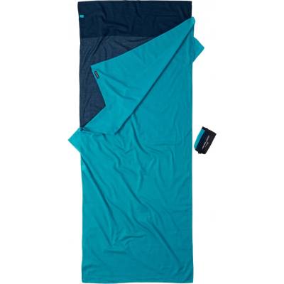 Cocoon Вътрешен чувал Cocoon TravelSheet Egyptian Cotton Travel sleeping bag - Tuareg / Laguna Blue - размер 220 x 90 cm (515-0028-0111)