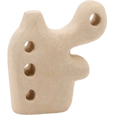Kave Home Béžová kamenná soška Arif 20 cm