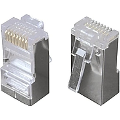 Solarix KRJS45/5SLD Konektor RJ45 CAT5E STP 8p8c stíněný neskládaný na drát KRJS45/5SLD