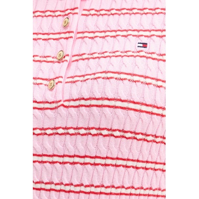 Tommy Hilfiger тениска тип пуловер дамска от памук (WW0WW49613)