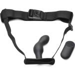 Master Series P-Spot Plugger Anal Plug with Harness & Remote Control