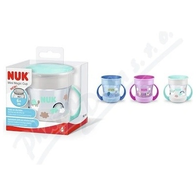 Nuk hrníček dětský Mini Magic 360° modrá 160 ml – Sleviste.cz