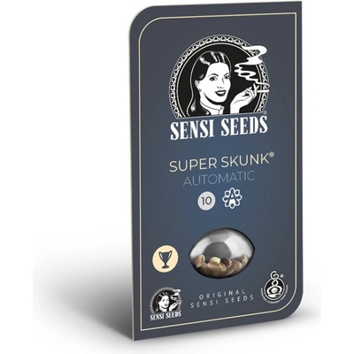 Sensi Seeds Super Skunk semena neobsahují THC 3 ks