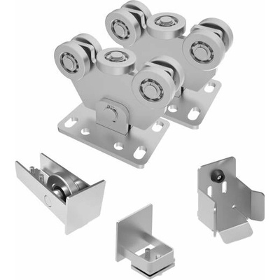 INOX, Vedenie spodné - ECO, profile 60x60mm
