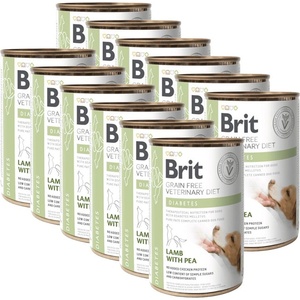 Brit Брит Ветеринарни Диети GF куче Диабет 12 x 400 г