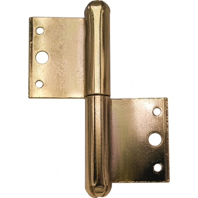 TKZ záves okenný 80 P pomosadz lesklá