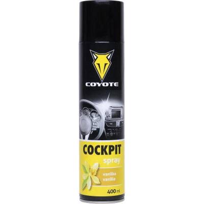 Coyote Cockpit sprej vanilka na čištění interiéru, 400 ml