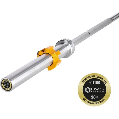 HMS PREMIUM GO1100 Olympijská hriadeľ 220cm x 50mm