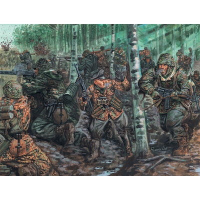 Italeri German Elite Troops WWII 1:72