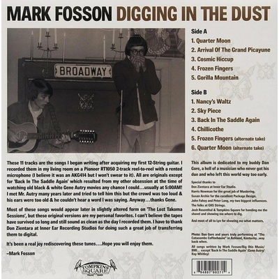 Fosson, Mark - Digging In The Dust -Vinyl Edition- LP