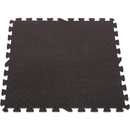 Eva No.1609 Penový koberec 60,5 x 60,5 cm 4 ks čierna