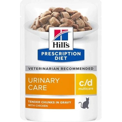 Hill's Precription Diet Hill's Prescription Diet Feline c/d kapsička Multicare Chicken 12 x 85 g