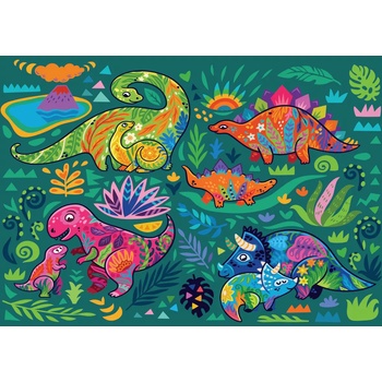 Yazz - Puzzle Dinosaurs - 1 000 piese