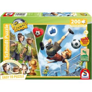 Schmidt Spiele Пъзел Schmidt от 200 части - Футболната банда: Задната ножица на Леон (56598)