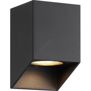 Nordlux - Външно стенно осветително тяло NIKO 1xGU10/25W/230V IP54 черно (NX0760)