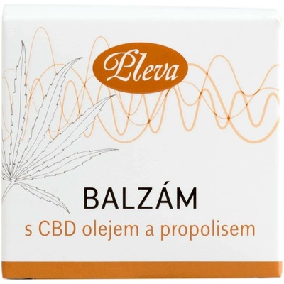 Pleva balzám s CBD olejem a propolisem 20 g – Zbozi.Blesk.cz