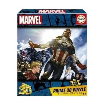 Educa Пъзел Educa Marvel 3D