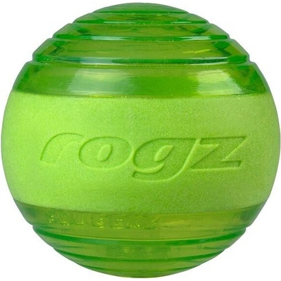Rogz Squeekz loptička pre psy zelená 6,4 cm
