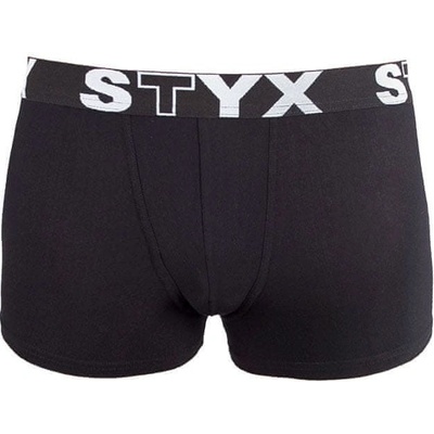 Styx detské boxerky športová guma (GJ960) čierne