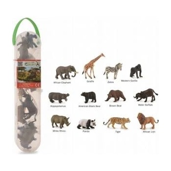 Tactic Box with wild mini animals A1105 COLLECTA