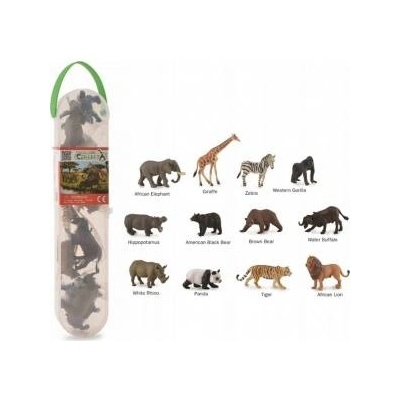 Tactic Box with wild mini animals A1105 COLLECTA