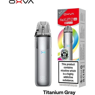 OXVA NeXLIM 2 Mini 1500 mAh Titanium Gray