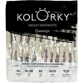 Kolorky Night Moments Multipack Vesmír XL 12-25 kg 100 ks
