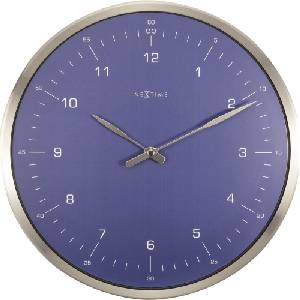 NeXtime Стенен часовник 62 Minutes син (3243BL)
