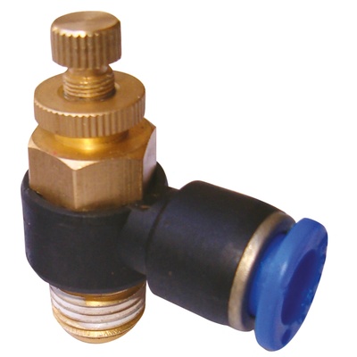 Adler Пневматична муфа с клапан тип nse 1/4" 8mm (0118.06)