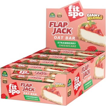 Image 1 of FIT SPO Flap Jack - Energy Oat Bar [12 x 90 грама] Ягодов Чийзкейк