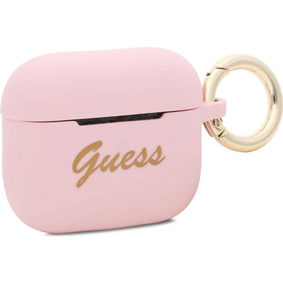 Guess AirPods 3 cover Silicone Vintage Script GUA3SSSI