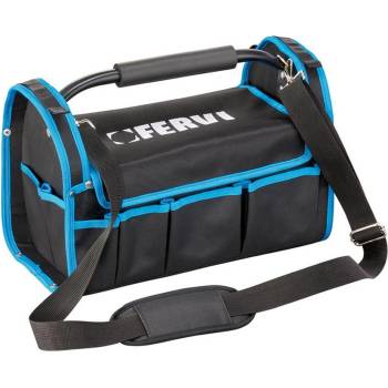 FERVI Чанта за инструменти Fervi 0904 - 406x203x254 mm, черно и синьо (0904)