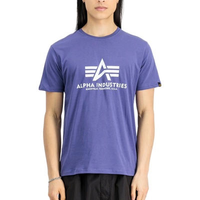 Alpha Industries Basic T Shirt night purple