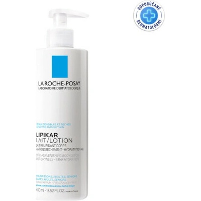 LA ROCHE-POSAY LIPIKAR LAIT R18 telové mlieko 400 ml
