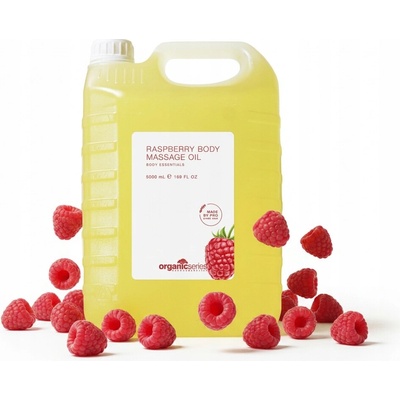 Tělový olej Organic Series malinový 5000 ml