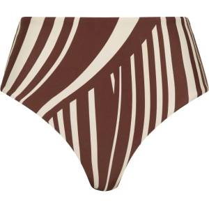 Seafolly Дамско бикини долнище Seafolly Women's Coastline High Waisted Pant Bikini bottom - Cocoa - размер 34 (EU) (150-5722-0312)