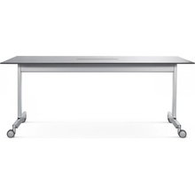 Wiesner-Hager n_table 3994-832 Obdélníkový stůl 160 x 80 cm Pastelově šedá D22