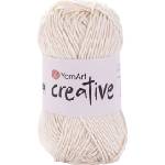 YARNART Creative 222 Light Beige Плетива прежда (Creative 222)
