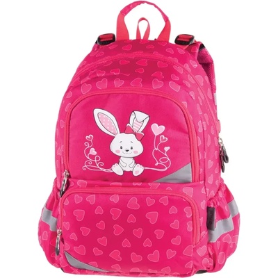 PULSE Ученическа раница Pulse Anatomic Pink Rabit, розова