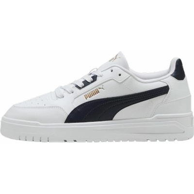 Puma shuffle downtown biela čierna zlatá