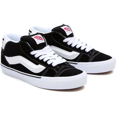 Vans Knu Mid Black True White