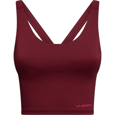 La Sportiva Дамски спортен сутиен La Sportiva Women's Cosmosis Bra Tank Sports bra - Redwood / Azalea - размер XL (114-3895-0416)