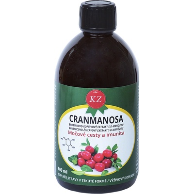 KZ CRANMANOSA Močové cesty a imunita tekutina 0,5 l