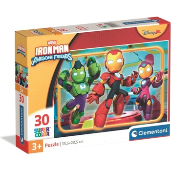 Clementoni 30 pcs Puzzles Iron-Man Awesome Friends